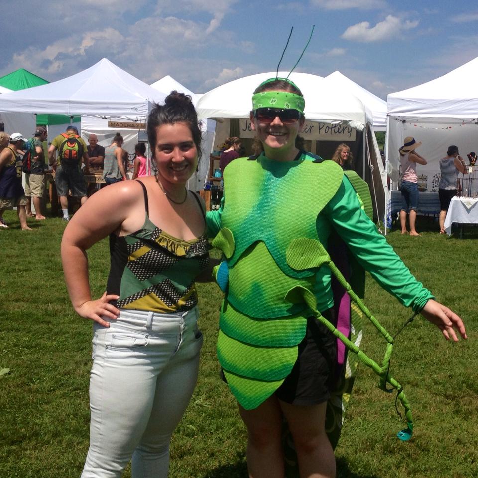 emerald ash borer at don't move firewood both Green River Festival